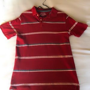 Arizona Jean Co. Striped Polo Shirt